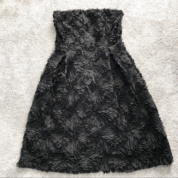 Zara Dresses & Skirts - 🌹3/$50🌹 Zara Black 3D Chiffon Floral Dress